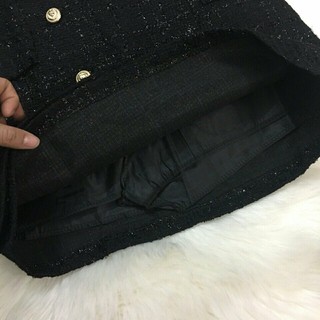 Chân váy dạ tweed