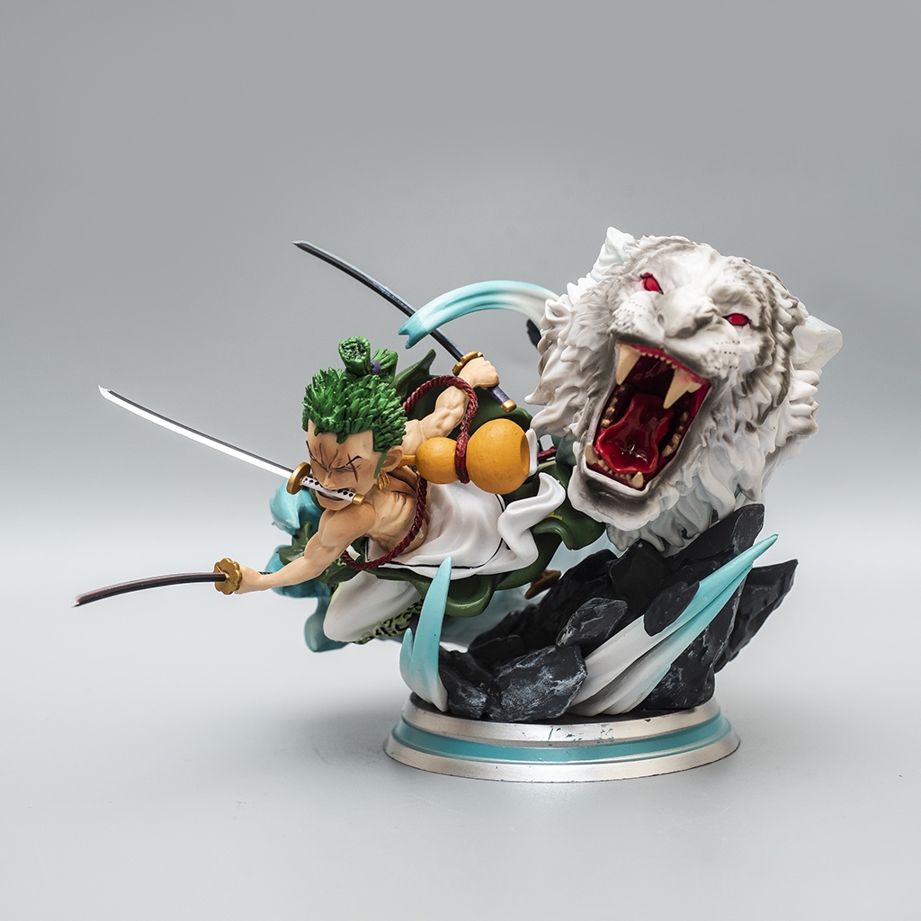 Mô hình One Piece Zoro Mãnh Hổ cao ZR06 - Mô hình Zoro Tam Kiếm One Piece Haki Shop