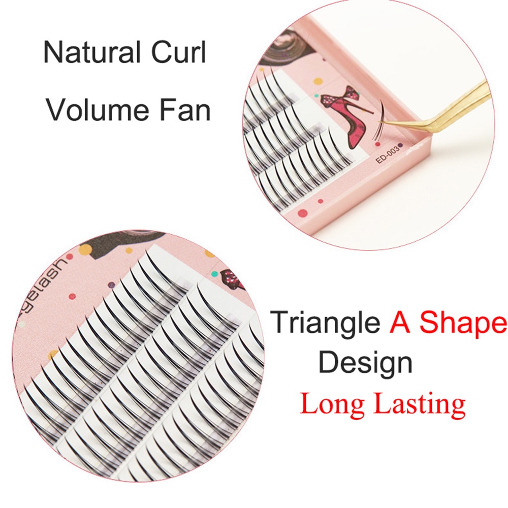 [Hàng mới về] Lông mi giả nối dài hình chữ A tự nhiên không cần tỉa kiểu dáng thời trang cho nữ