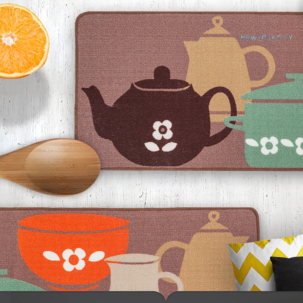 Thảm Lót Sàn Chống Trượt Hình Ly Trà Độc Đáo
