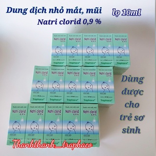 Nước muối sinh lý Natriclorid_ Traphaco 10ml