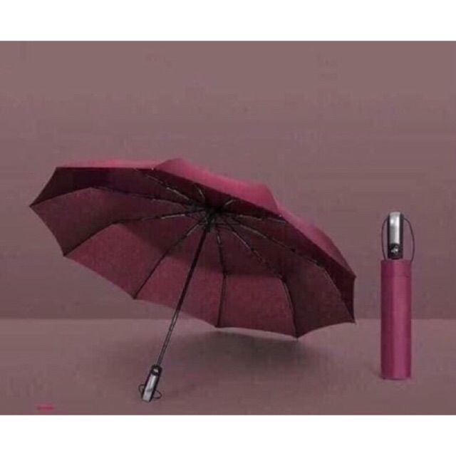 Ô dù gấp gọn tự động 2 chiều đóng mỏ chống tia UV loại 10 nan đường kính 104cm