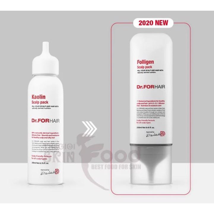 Dầu Xả Giảm Rụng Tóc, Chăm Sóc Da Đầu Dr.FORHAIR Folligen Scalp Pack