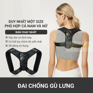 Đai chống gù lưng - vai - eo - chất liệu bền-thoáng - có nẹp cố định cột sống Phù Hợp Với Mọi Độ Tuổi