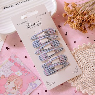 Set kẹp tóc cho bé gái, nhiều màu