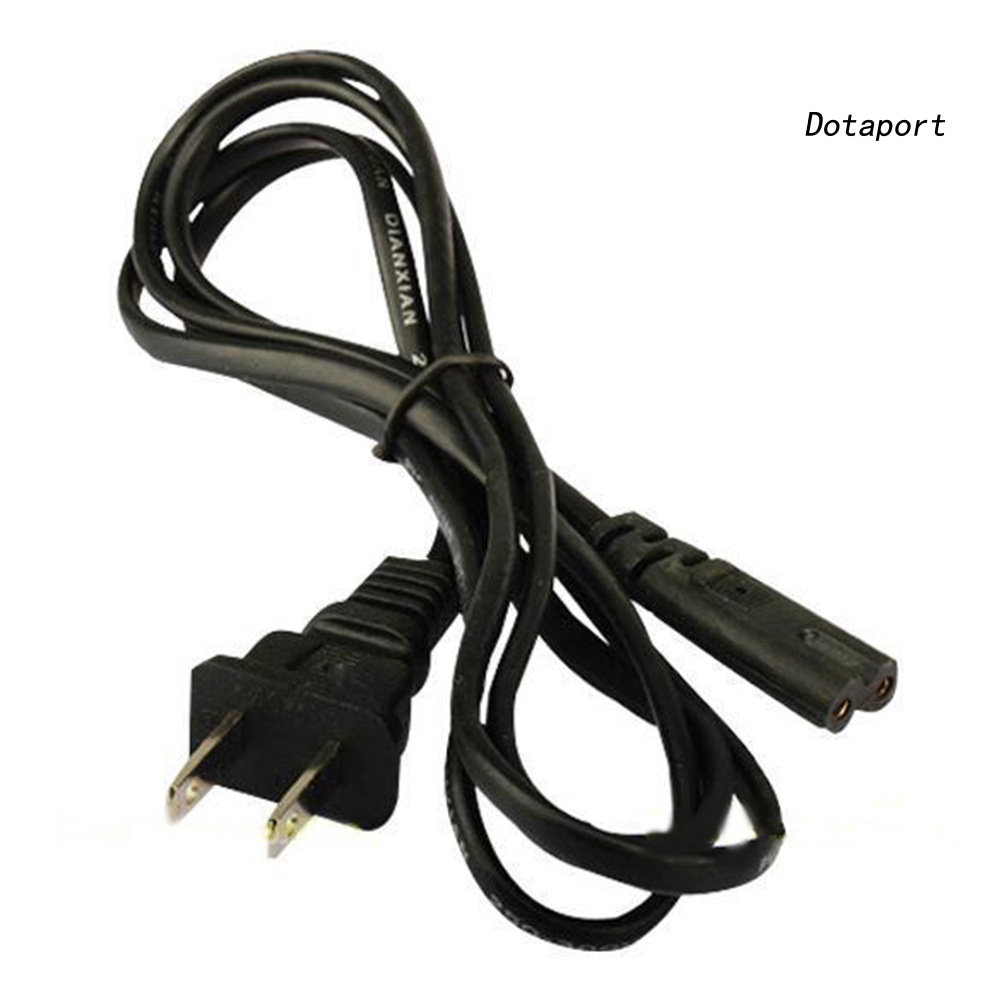 Dây Cáp Nguồn Dt-5Ft 2-prong 8 Ac Cho Sony Ps2 Ps3 Laptop