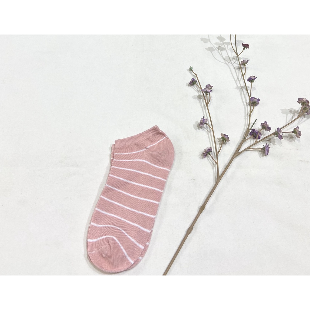 Vớ sọc cổ ngắn