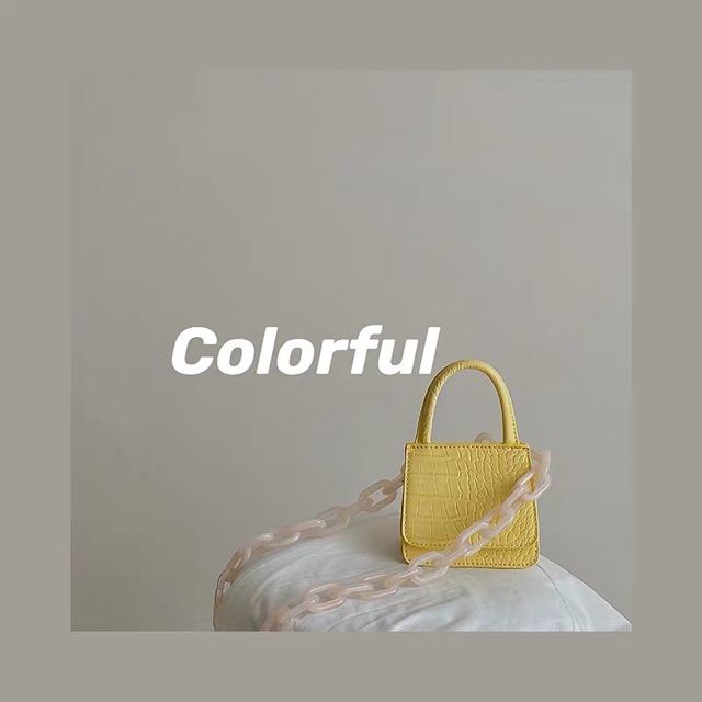 TÚI ĐEO CHÉO DÂY XÍCH NHỰA NHỎ XINH🥰🥰🥰🥰🥰