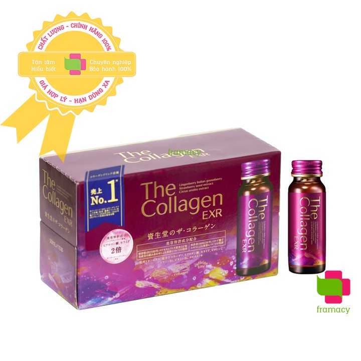 The Collagen Shiseido EXR, Nhật Bản (50ml) giúp đẹp da cho người từ 40 tuổi
