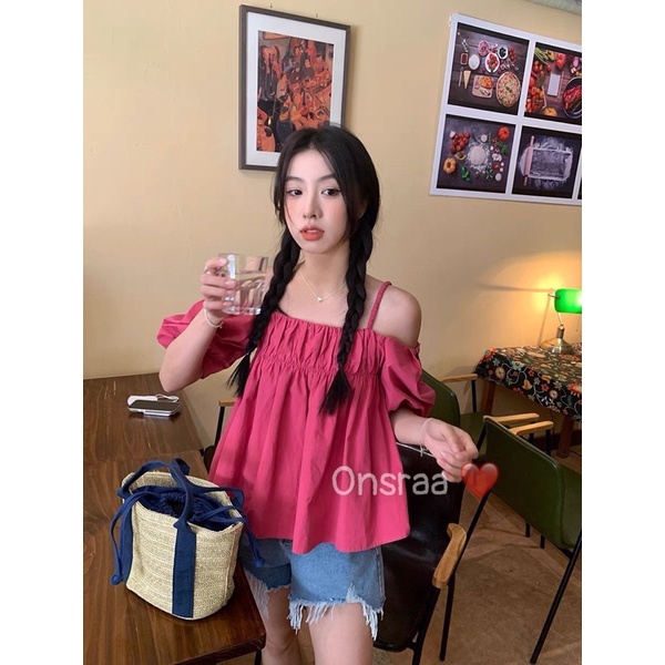 ✅ÁO HỞ VAI DỊU DÀNG CHO NÀNG XUỐNG PHỐ✅