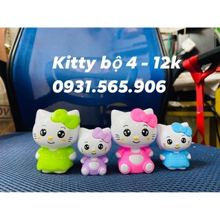 Phụ Kiện Trang Trí Kitty Bộ 4