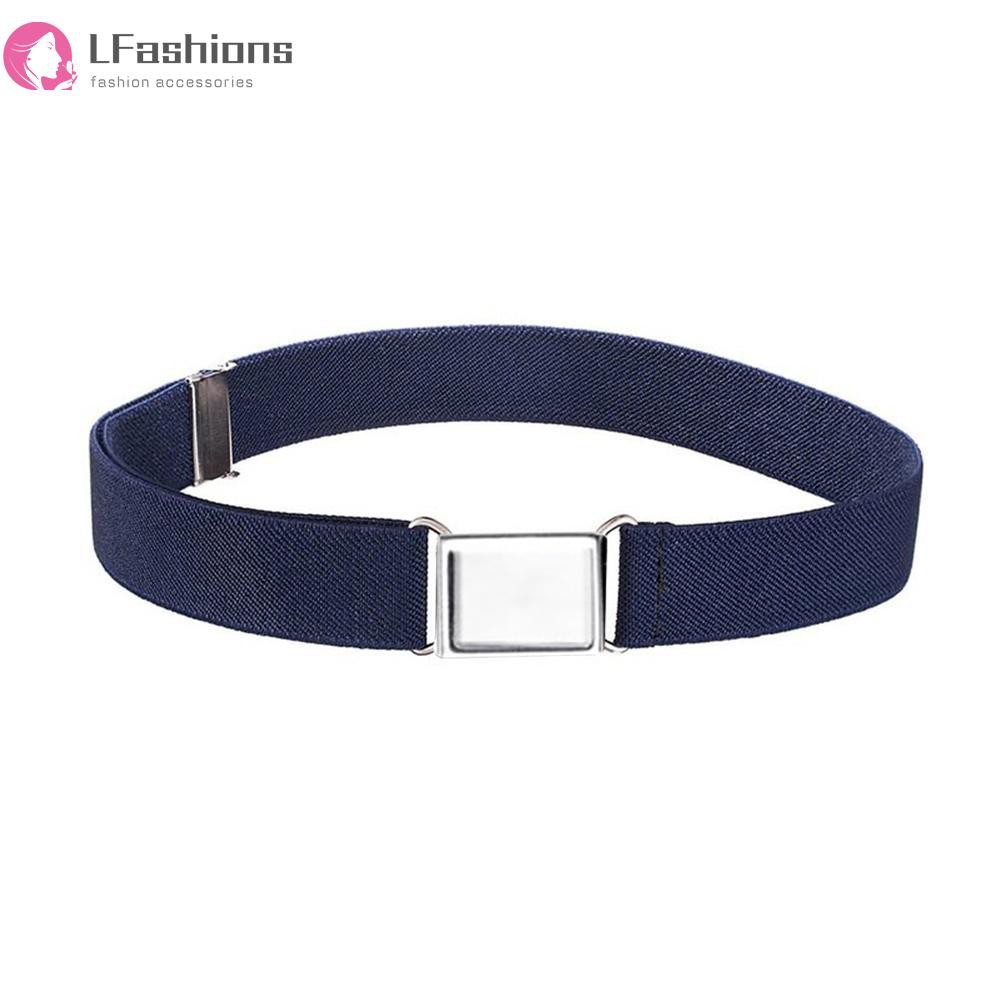 Thắt lưng bằng polyester đơn giản có thể điều chỉnh với khóa nam châm thời trang dành cho bé trai gái