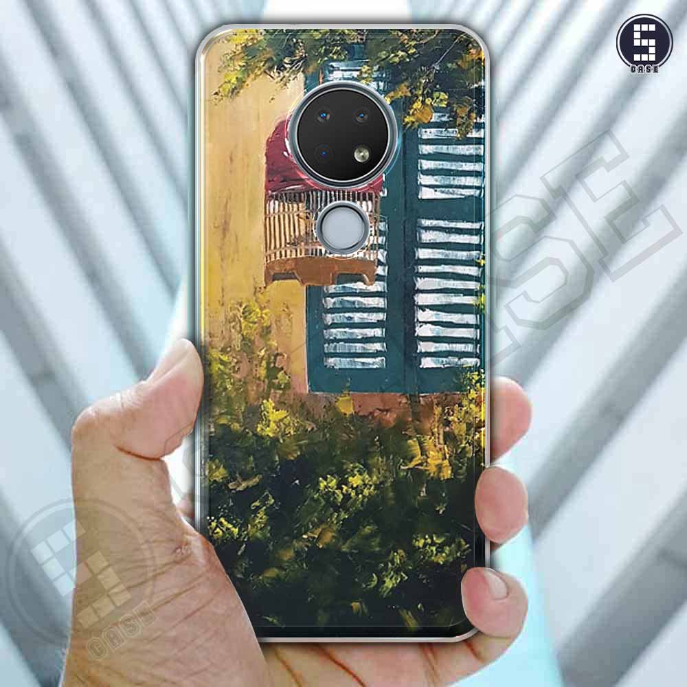 Ốp điện thoại Nokia 6.2 / Nokia 7.2 Dẻo Chống Shock Nhiều Mẫu Tuyển Tập 5 Phố Cổ Sơn Dầu A909-CL5
