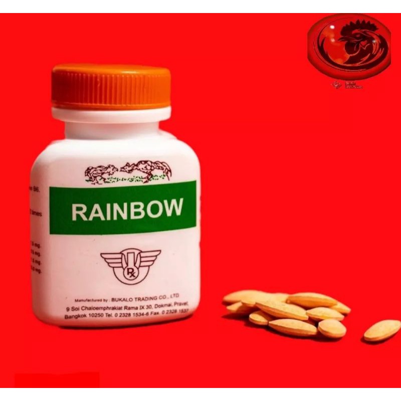 Viên tăng cơ bắp, nở khung xương, giúp cơ bắp săn chắc. Viên nuôi gà đá RAINBOW