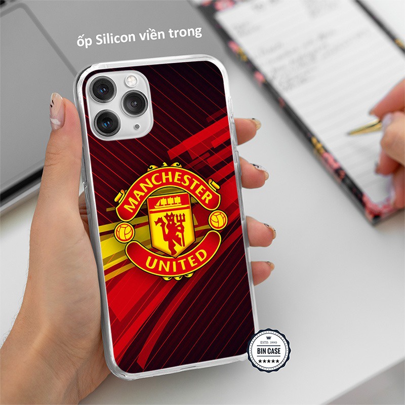 ⚽ Ốp logo Manchester United cực hot ⚽ Ốp cho nam siêu đẹp iphone 6/6s/7/8 plus/x/xr/xs max/12 promax/11 promax SPORT0014