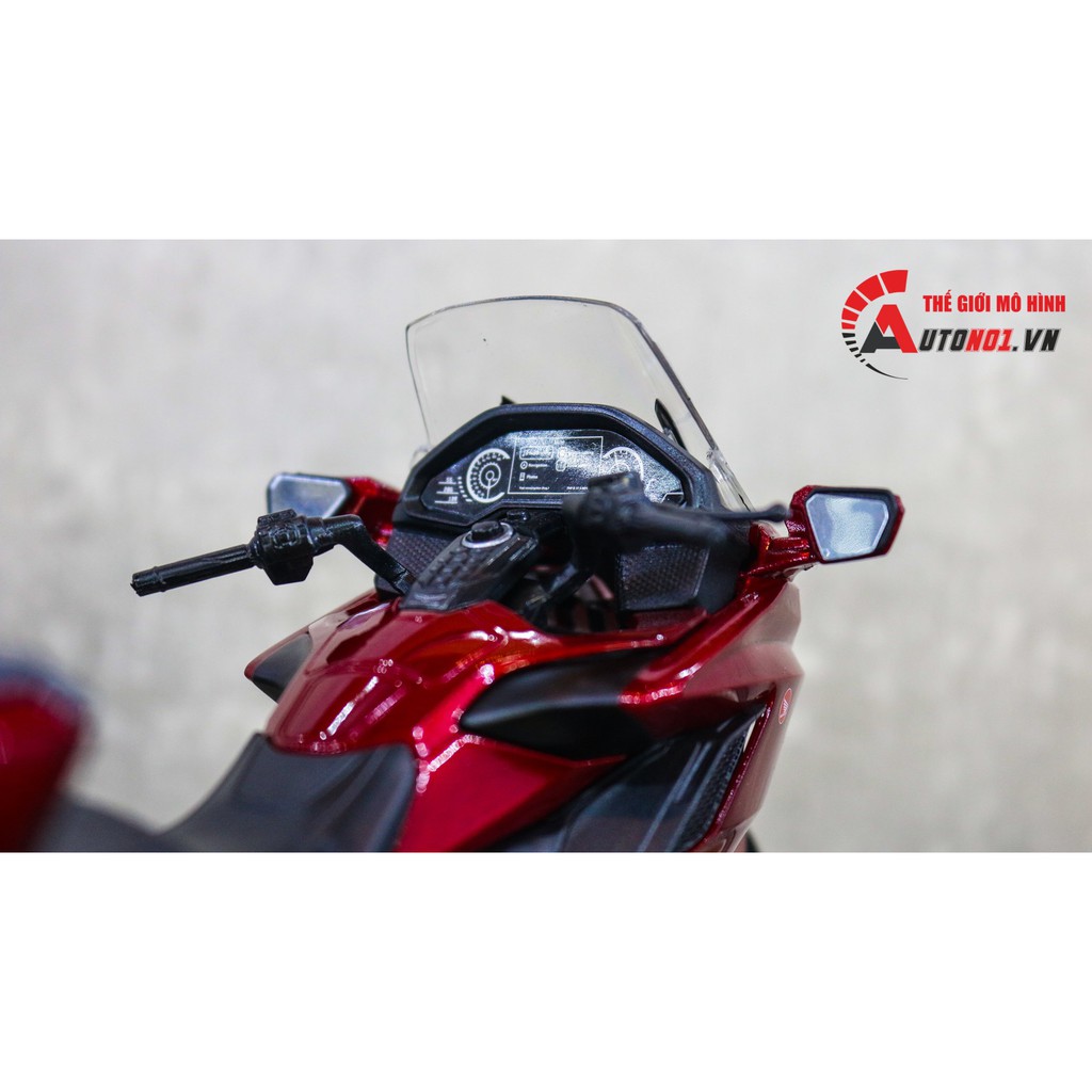 MÔ HÌNH XE HONDA GOLDWING 2020 RED 1:12 WELLY 7487