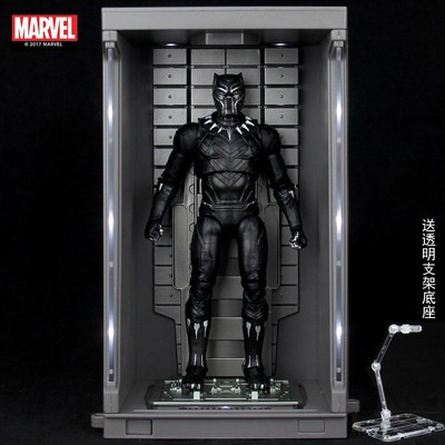 Chính hãng Marvel trung động phát quang khả động sắt thép Spider-Man Captain America Thanos Thor Hulk Black Panther tự l