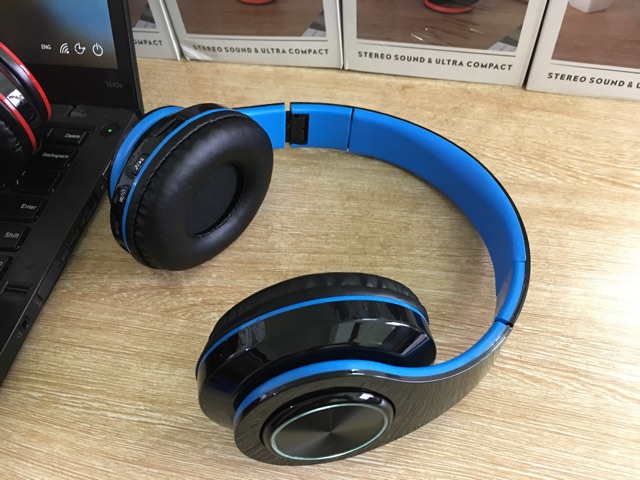 Tai nghe bluetooth chụp tai âm thanh chuẩn stereo, hỗ trợ đàm thoại 2 chiều hỗ trợ thẻ nhớ, âm bass khỏe có thể gập b3 | BigBuy360 - bigbuy360.vn