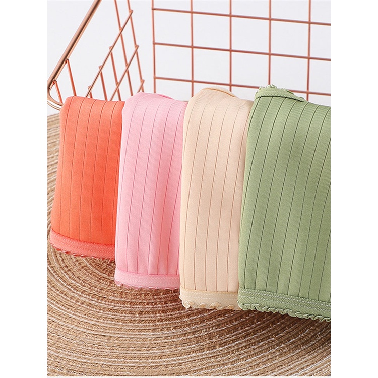 Cute Byte Set 3 Quần Lót Nữ Không Đường May Lưng Cao 6 Màu Dễ Thương