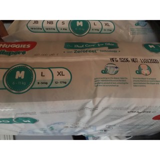Tã dán/ Bỉm dán Huggies Platinum  M64/L54