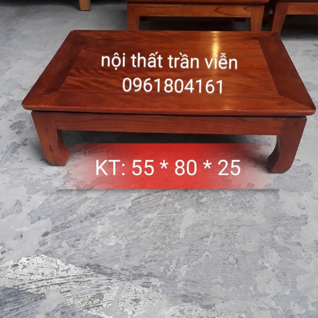 Bàn trà nhật gỗ tự nhiên