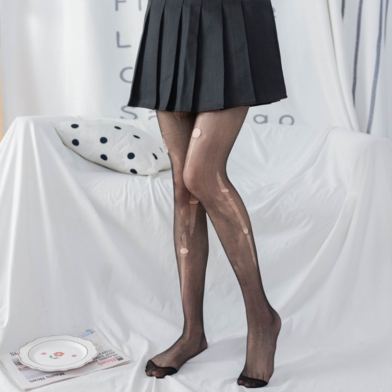 Youyo Quần Tất Dạng Lột Mềm Trong Suốt Gợi Cảm Mùa Hè Có Thể Xé Ra