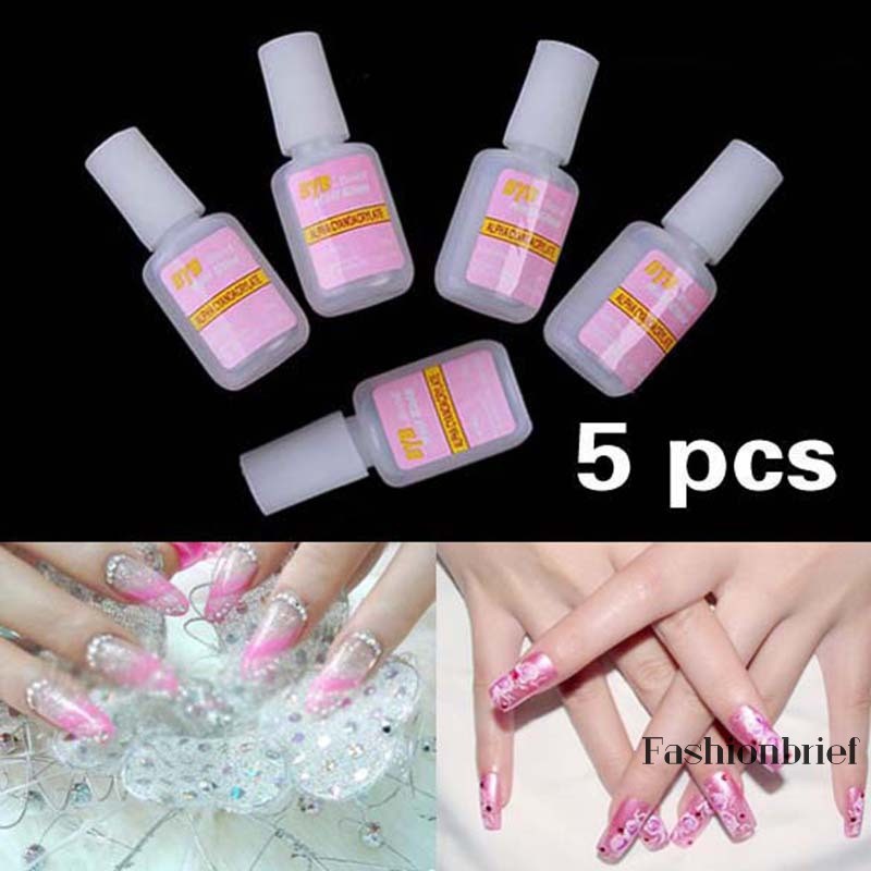 Bộ 6 lọ keo dán móng tay 10g chuyên dụng