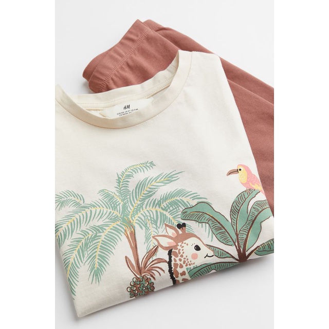 Bộ cộc quần legging kids HM US/JAPAN chính hãng sz từ 1.5-2y đến 9-10y