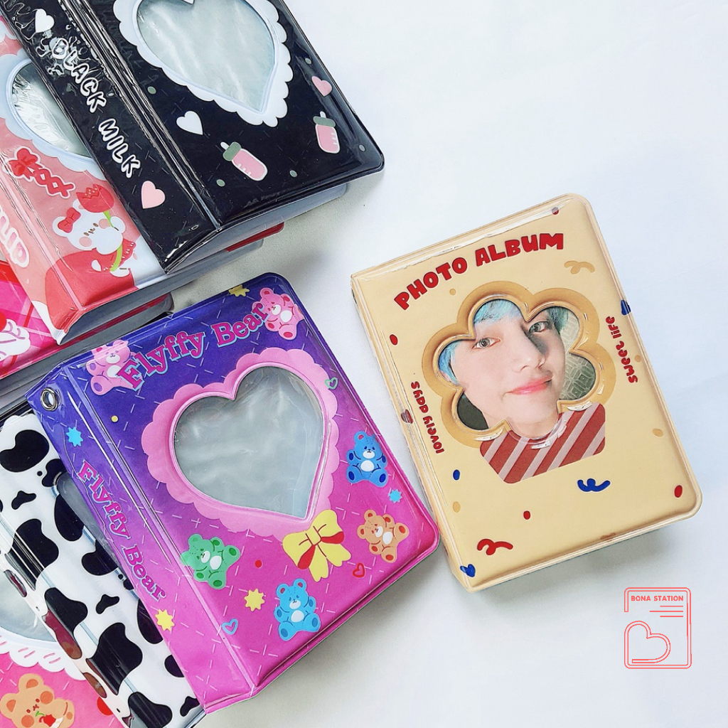 Mini collect book album đựng ảnh card idol KPOP 40 trang | BNS046