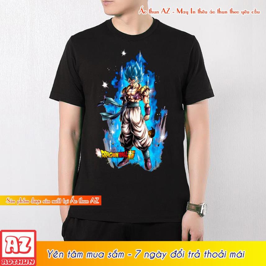 (SALE 50%) Áo thun in hình Songoku Dragon Ball màu đen - Có size trẻ em M2742