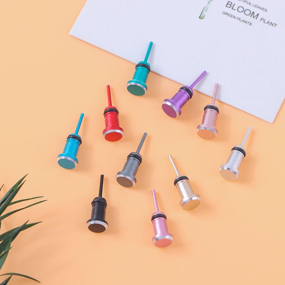 Nút Chặn Chống Bụi Bằng Kim Loại Cho Lỗ Cắm Điện Thoại
