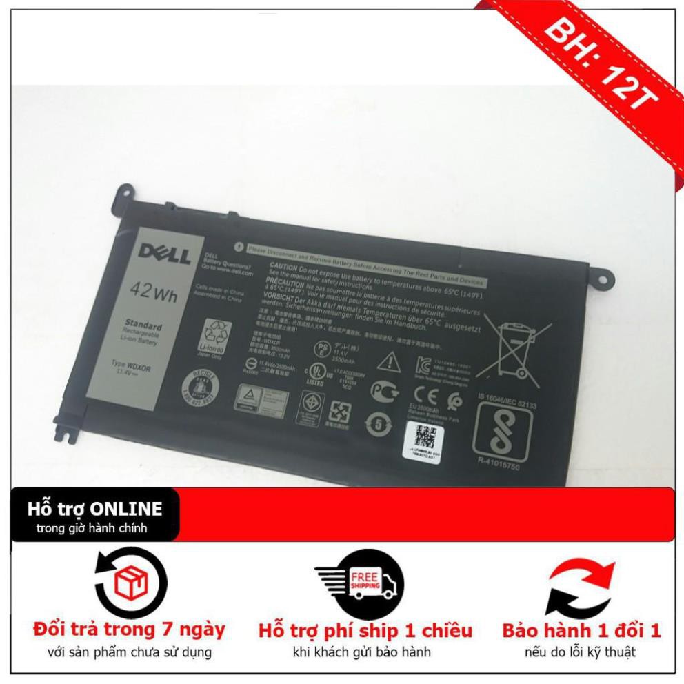 [BH12TH] PIN ZIN LAPTOP DELL inspiron 5567 5568 7579 5368 7378 7368 5765 7569 Battery WDX0R ZIN
