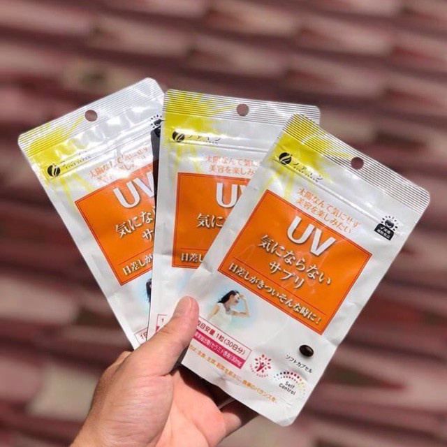 Viên uống chống nắng cao cấp UV Care Plus Fine Japan của Nhật bản 30 viên