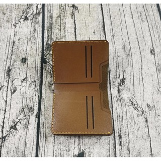 Ví đứng nam mini da bò handmade