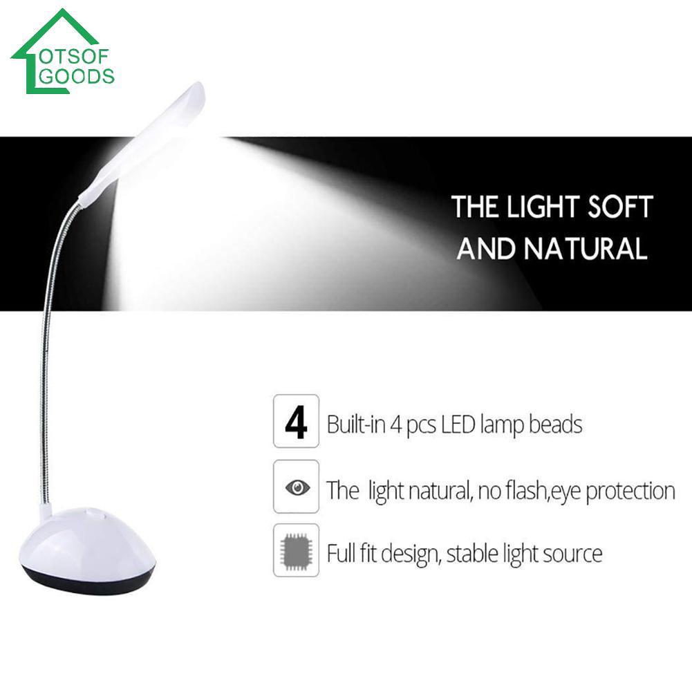 Đèn để bàn mini dễ dàng gấp mở