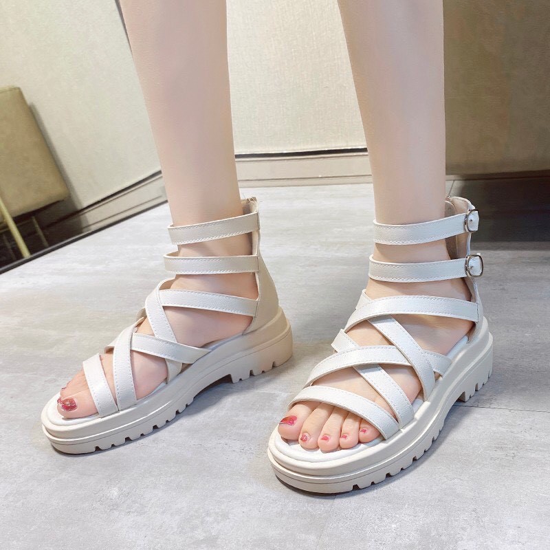 ( 2 MÀU ) Sandal Nữ Chiến Binh Kiểu Dáng Fashion Mới Cực Phong Cách Hot Trend Mới Nhất