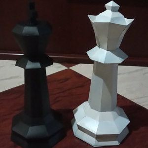 Mô hình giấy Cờ Vua