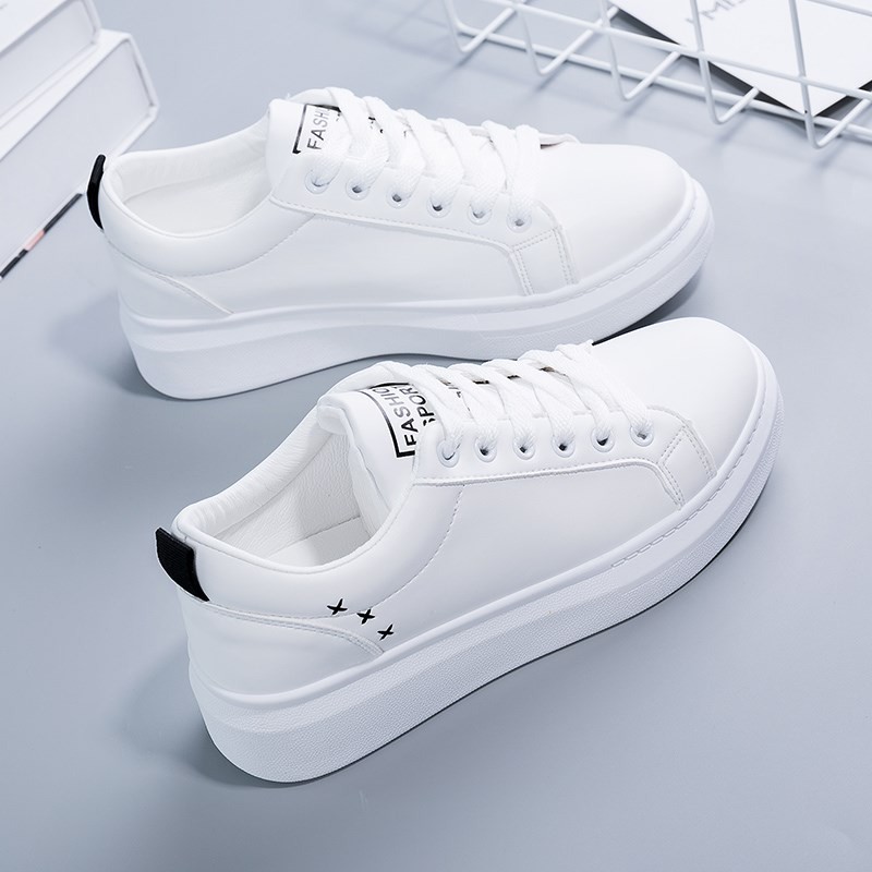 GIÀY SNEAKER NỮ, GIÀY THỂ THAO NỮ ĐỘN ĐẾ 3 PHÂN MÀU TRẮNG 1990 PHỐI DA SIÊU ĐẸP | BigBuy360 - bigbuy360.vn