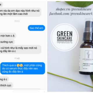 Serum thúc đẩy collagen (Peptide Complex) hãng Life Essentials 30ml