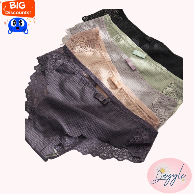 Quần Lót Su Nữ Thun Lạnh Phối Ren Cao Cấp Sexy QL2207 | BigBuy360 - bigbuy360.vn