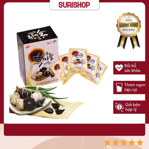 Nước Tinh Chất Tỏi Đen Hàn Quốc - Cham Korean Traditional Black Garlic