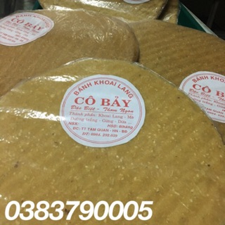 Bánh tráng khoai lang