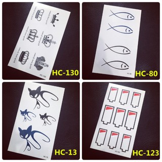 Miếng Dán Hình Xăm Cá Tính Nhiều Mẫu