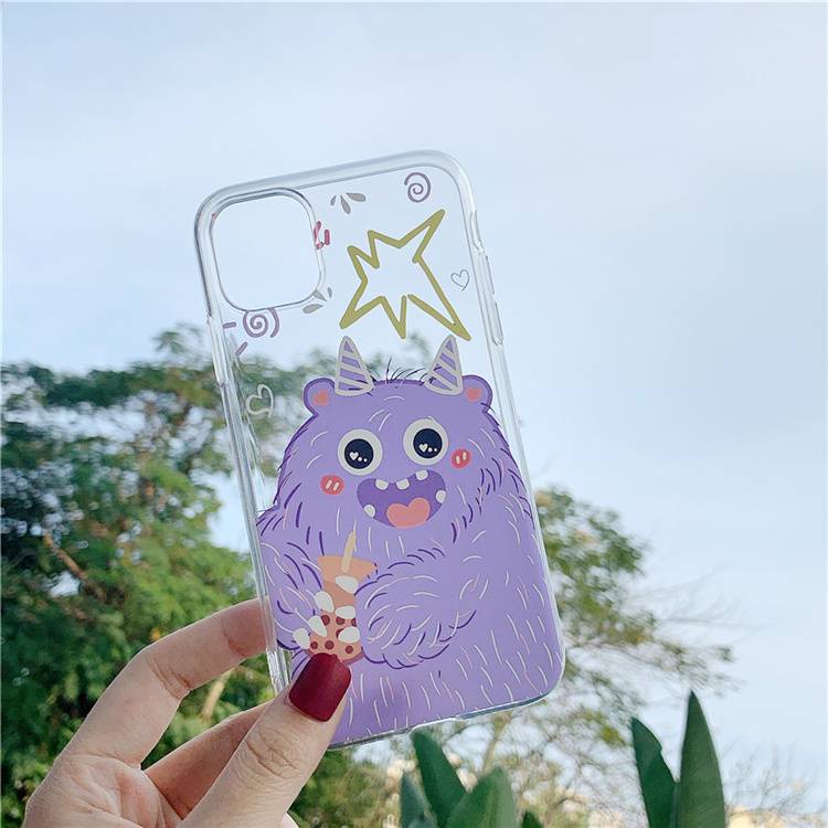 Ốp iphone Hình Quái Vật Hoạt Hình Cho iPhone 6/6plus/6s/6splus/7/7plus/8/8plus/x/