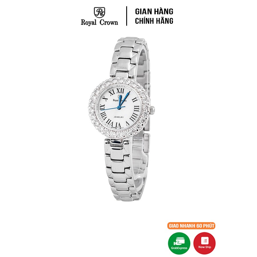 Đồng hồ nữ chính hãng Royal Crown 6305 Stainless Steel Watch