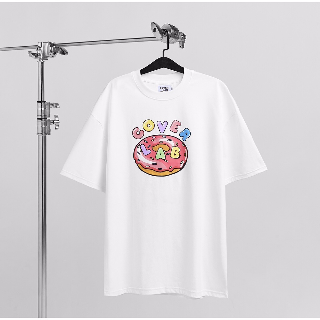 Áo thun tay lỡ ❤️ Áo phông Unisex COVER form rộng Freesize dành cho nam nữ Molly Fashion