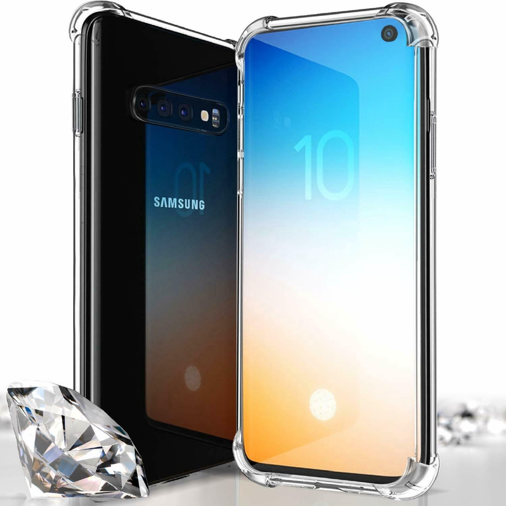 Ốp điện thoại mềm trong suốt bảo vệ cao cấp cho Samsung Galaxy S10 S10E Plus