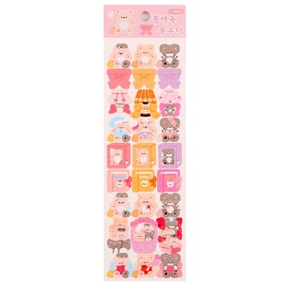 Sticker hình dán cute dễ thương phong cách hàn quốc JCHJ