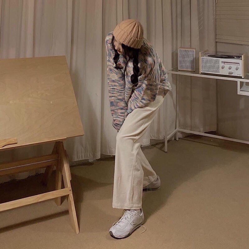 quần nhung ống xuông chất siêu đỉnh | BigBuy360 - bigbuy360.vn