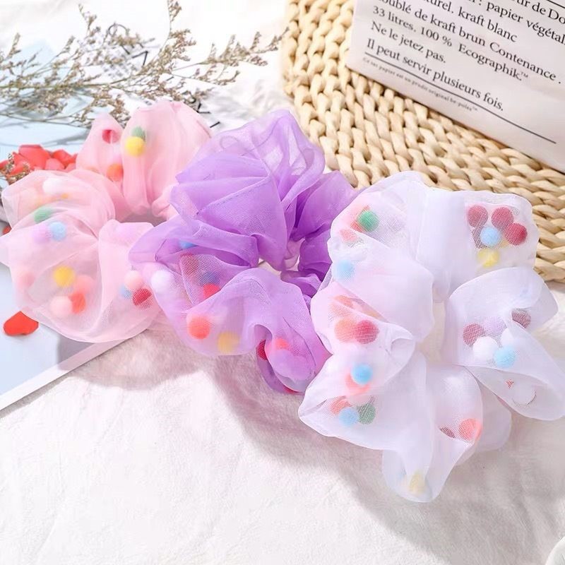 [TỔNG HỢP] SCRUNCHIES HOT Nhất 2020 Loại Đẹp - Giao ngẫu nhiên màu Molangshop